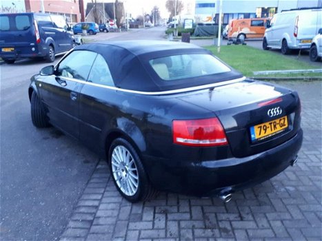 Audi A4 Cabriolet - 1.8 Turbo Pro Line FULL OPTION/LEER /AUTOMAAT/NAP/APK/AIRCO/NAVI/STOELVERWARMING - 1