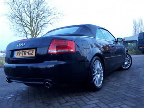 Audi A4 Cabriolet - 1.8 Turbo Pro Line FULL OPTION/LEER /AUTOMAAT/NAP/APK/AIRCO/NAVI/STOELVERWARMING - 1