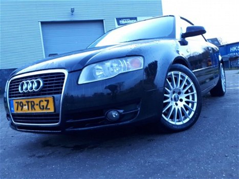 Audi A4 Cabriolet - 1.8 Turbo Pro Line FULL OPTION/LEER /AUTOMAAT/NAP/APK/AIRCO/NAVI/STOELVERWARMING - 1