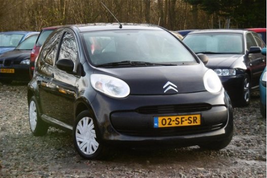 Citroën C1 - 1.0-12V Séduction 5DRS NETJES ZWART NAP/1JR APK - 1