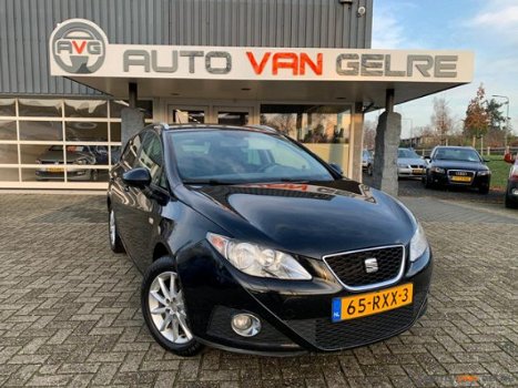 Seat Ibiza - VOL 1.2 TDI Zwart Stoelvw Leder PDC - 1