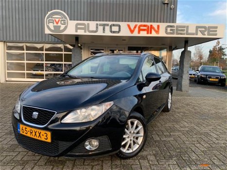 Seat Ibiza - VOL 1.2 TDI Zwart Stoelvw Leder PDC - 1