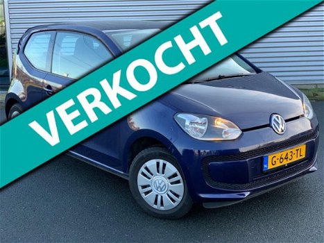 Volkswagen Up! - 1.0 move up BlueMotion Elktr Ramen, Weinig KM , Onderhoudsboekjes, nieuw APK - 1