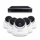 Beveiligingscamera set met 5 Dome camera 5MP 2K HD Draadloos - 1 - Thumbnail