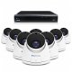 Beveiligingscamera set met 8 Dome camera 5MP 2K HD Draadloos - 1 - Thumbnail
