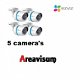 IP set compleet met 8 kanaals NVR en 5 bullet camera's ( CS-BN8-EU ) + 1 cam - 1 - Thumbnail