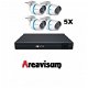 IP set compleet met 8 kanaals NVR en 5 bullet camera's ( CS-BN8-EU ) + 1 cam - 3 - Thumbnail