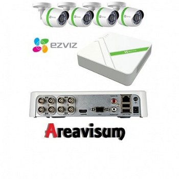 compleet systeem met DVR en 4 bullet camera's ( CS-BT8-EU ) - 1