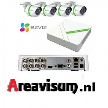 compleet systeem met DVR en 4 bullet camera's ( CS-BT8-EU ) - 2