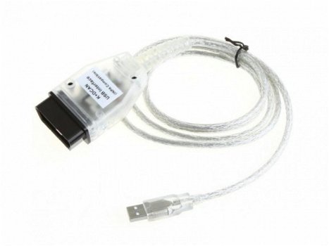 BMW INPA OBD2 kabel, K+D CAN, USB met software - 1