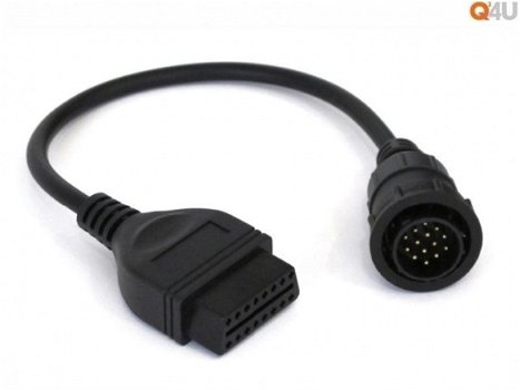 Mercedes OBD2 verloop adapter, 14 naar 16 pin - 1