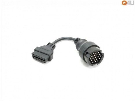 Porsche OBD2 verloop adapter, 19 naar 16 pin - 1