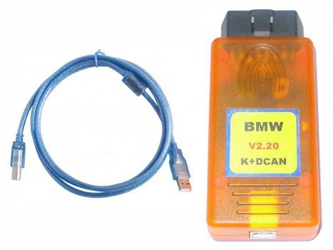 BMW Auto Scanner K+DCAN V2.20, synchronisatie DME, DDE en CAS - 1