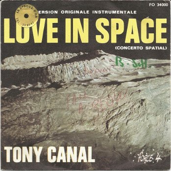 Tony Canal ‎– Love In Space (1976) - 1