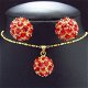 18K Goldplated Sieraden Set (E) - 1 - Thumbnail