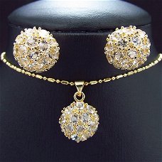 18K Goldplated Sieraden Set (D)