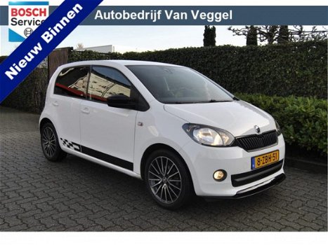 Skoda Citigo - 1.0 Monte Carlo , Navi, airco, 5-deurs, elek ramen, spoilers, sportvelgen - 1