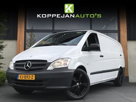 Mercedes-Benz Vito - 136PK 6-BAK AIRCO 2014 EXTRA LANG (L3) 132405KM BPM VRIJ - 1