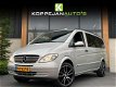 Mercedes-Benz Vito - 120CDI 3.0V6 204PK AUT LANG DC ZWART LEDER CLIMA ZILVER BPM VRIJ - 1 - Thumbnail