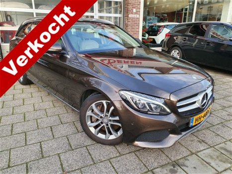 Mercedes-Benz C-klasse Estate - 350 e Lease Edition EX BTW INCL 19933, 50 EURO Navi/Leder/Luchtverin - 1