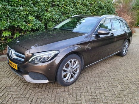 Mercedes-Benz C-klasse Estate - 350 e Lease Edition EX BTW INCL 19933, 50 EURO Navi/Leder/Luchtverin - 1