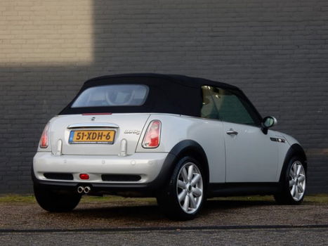 Mini Mini Cabrio - 1.6 Cooper S Sidewalk LEER CRUISE AIRCO STOELVERWARMING PARKEERSENSOREN - 1