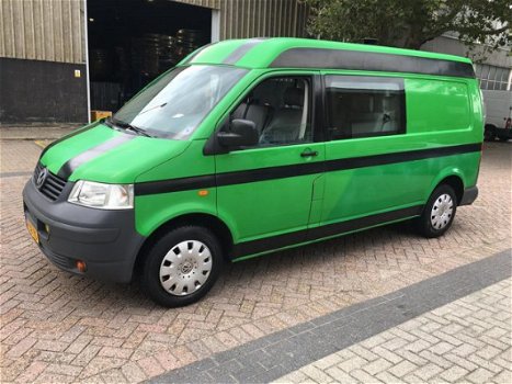 Volkswagen Transporter - 2.5 TDI 340 Trendline DC * Airco * 2006 * 96KW=131PK * 6Bak * APK 10-7-2020 - 1