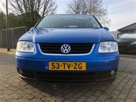 Volkswagen Touran - 2.0-16V FSI Trendline Clima Elek Pakket Lmv Stoelvrm Trekhaak - 1