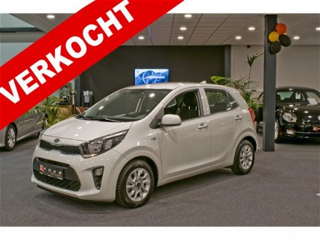 Kia Picanto - 1.0 CVVT Comfort PlusLine Navigator *NIEUWJAARKNALLERS*, 4X OP VOORRAAD* | Achter. cam - 1