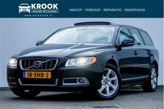 Volvo V70 - 2.0 D3 Limited Edition 2012 Trekhaak Wit leer Dakraam - 1