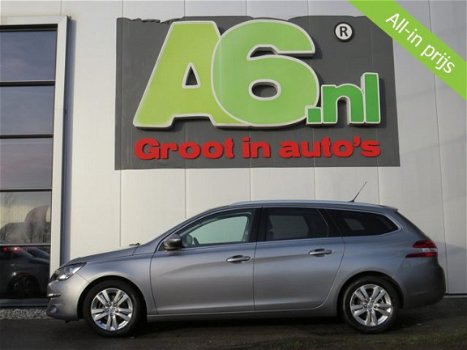 Peugeot 308 SW - 1.6 BlueHDI Blue Lease Executive Pack Navi Clima PDC Bluetooth Cruise Panoramadak A - 1