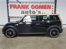 Mini Mini Clubman - 1.6 122PK Bond street + NAP/OH HISTORIE/BI-XENON/NAVI/LEER/CLIMA/STOELVERW./17"L