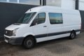 Volkswagen Crafter - 35 2.0 TDI 163PK L3H2 Dubbele Cabine - Airco - Trekhaak - € 16.900, - Ex - 1 - Thumbnail