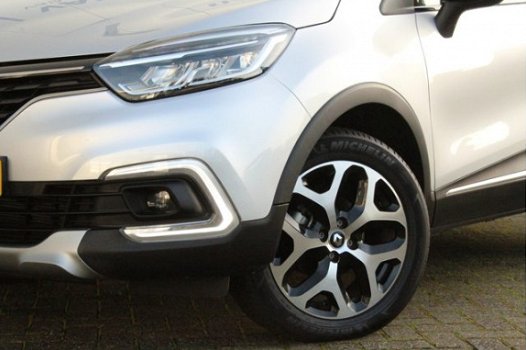 Renault Captur - 0.9 TCE INTENS Compacte hoogzitter Zilver metallic met zwart dak voorzien van clima - 1