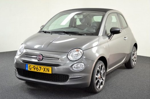 Fiat 500 C - C 1.2 Eco 69pk Cabrio Cr.control Tel. Airco Sp.velgen - 1