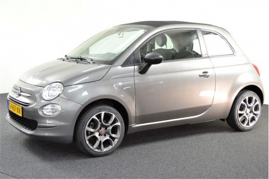 Fiat 500 C - C 1.2 Eco 69pk Cabrio Cr.control Tel. Airco Sp.velgen - 1