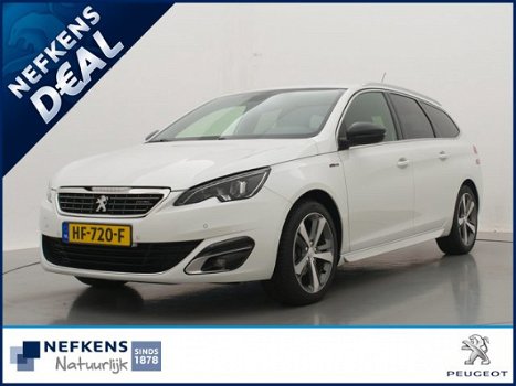 Peugeot 308 SW - 1.2 130pk GT-Line | Navigatie | Full Led | Leder/Alcantara | Parkeersensoren | 17