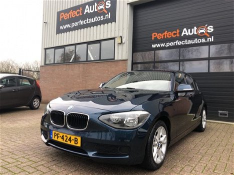 BMW 1-serie - 116d Leer, 5drs, Navigatie, Cruise - 1