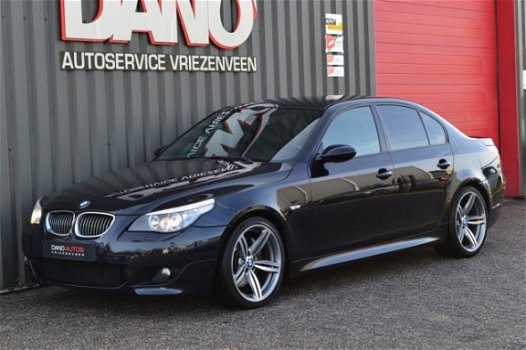 BMW 5-serie - 535D M5-Pakket AUT High Executive 2006 Zwart Xenon/Leer/Navi - 1