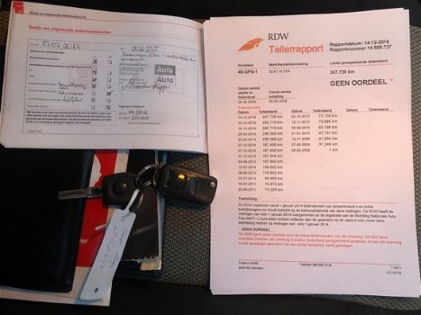 Seat Altea - 1.9 TDI Active Style Airco, NAP prijs export €2000, - 1