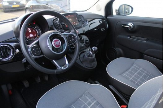 Fiat 500 - 1.2 Lounge panoramadak, Carplay navigatie, airco, cruise - 1