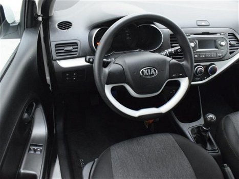 Kia Picanto - 1.0 CVVT 5DRS AIRCO|elek. pakket|ZUINIG|HOGE ZIT - 1