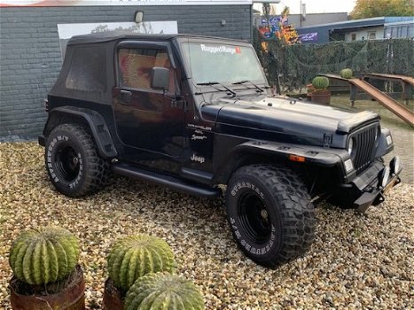 Jeep Wrangler - 4.0i *THE BLACK RUGGED RIDGE EDITION - 1