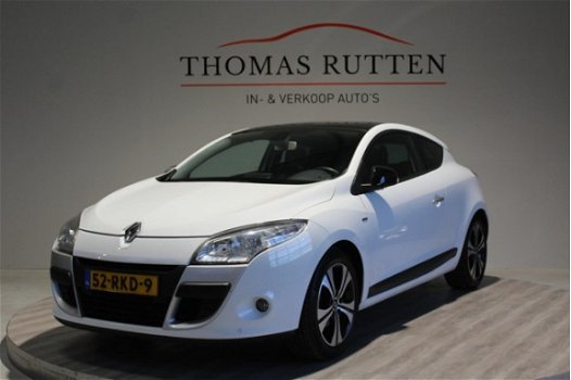 Renault Mégane Coupé - 1.4 TCe Bose 2011/ NAP/ Pano/ PDC/ Keyless GO/ Navi/ Clima/ Cruise/ Leder/ St - 1