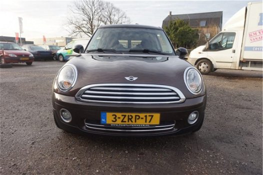 Mini Mini Clubman - 1.6 Cooper , SCHUIF / KANTEL-PANORAMADAK, AIRCO, CRUISE, LEDER, AFNEEMBARE TREKH - 1