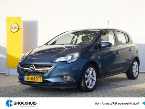 Opel Corsa - 1.0 Turbo Edition 90 pk Parkeersensoren voor + achter / Dealer onderhouden / DAB+ radio - 1