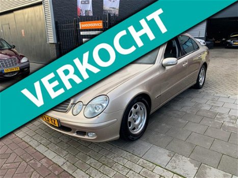 Mercedes-Benz E-klasse - 200 K. Classic 3e Eigenaar Airco NAP APK 1 Jaar - 1