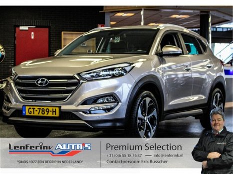 Hyundai Tucson - 1.6 GDi Comfort navi-19-inch velgen-DAB-lane assist-cruise controle-private glas-pa - 1