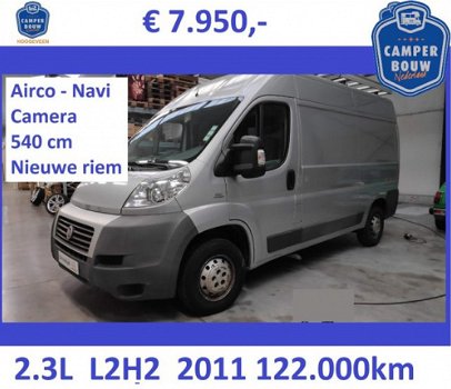 Fiat Ducato - 2011 L2H2 (540cm) 122dkm airco navi camera - 1