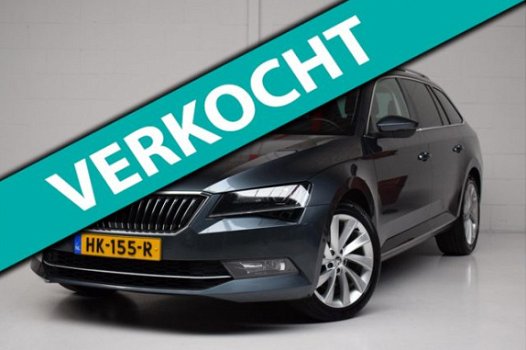 Skoda Superb Combi - 1.6 TDI Style Business DSG-7 PANORAMA/CAMERA/LEDER/BTW/1e EIG/EURO6/CANTON - 1